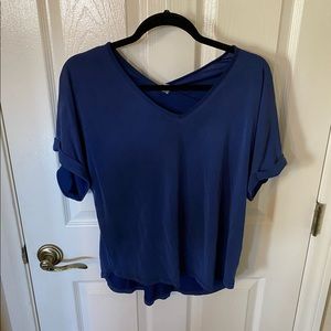 Francesca’s Blue Top | Size Large